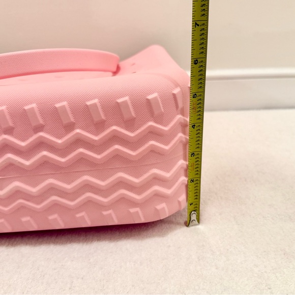 Pink EVA Rubber Waterproof Tote Beach Bag - Picture 8 of 8